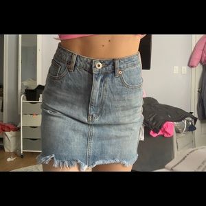 Jean skirt